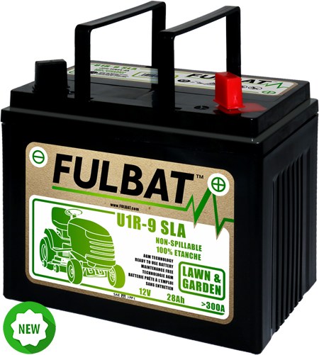 Batterie pour tracteurs de pelouse Fulbat U1R-9 SLA; 12 V; 28 Ah