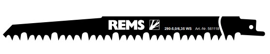 Lames scie sabre Rems 561118R05; 5 unités