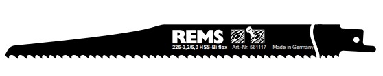 Lames scie sabre Rems 561117R05; 5 unités