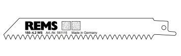 Lames scie sabre Rems 561115R05; 5 unités