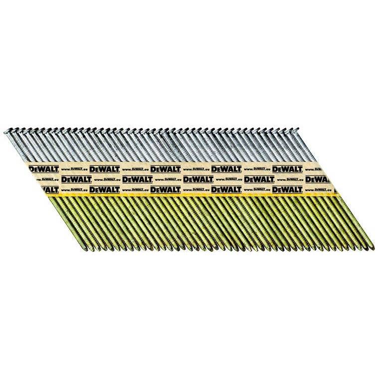 Ongle DeWalt DNPT28R63HDZ; 34°; 63x2,8 mm; 1200 unités
