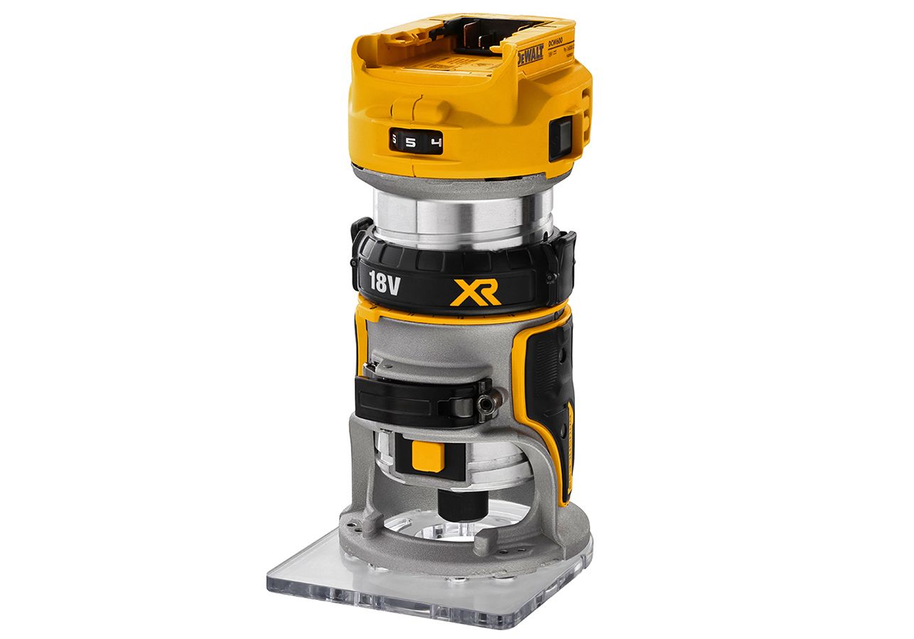 Routeur sans fil DeWalt DCW600N-XJ; 18 V (sans batterie et chargeur)
