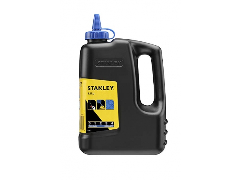 Recharge de craie de marquage pour ligne de craie / ruban à mesurer Stanley; 1100 g; bleu