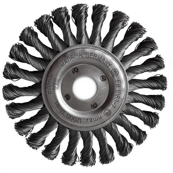 Brosse conique Osborn; 125 mm (sans emballage d'origine)
