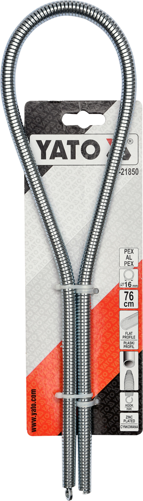 Ressort de cintrage de tuyau interne Yato YT-21850; 16 mm/76 cm
