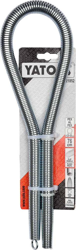 Ressort de cintrage de tuyau interne Yato YT-21852; 25-26 mm/76 cm