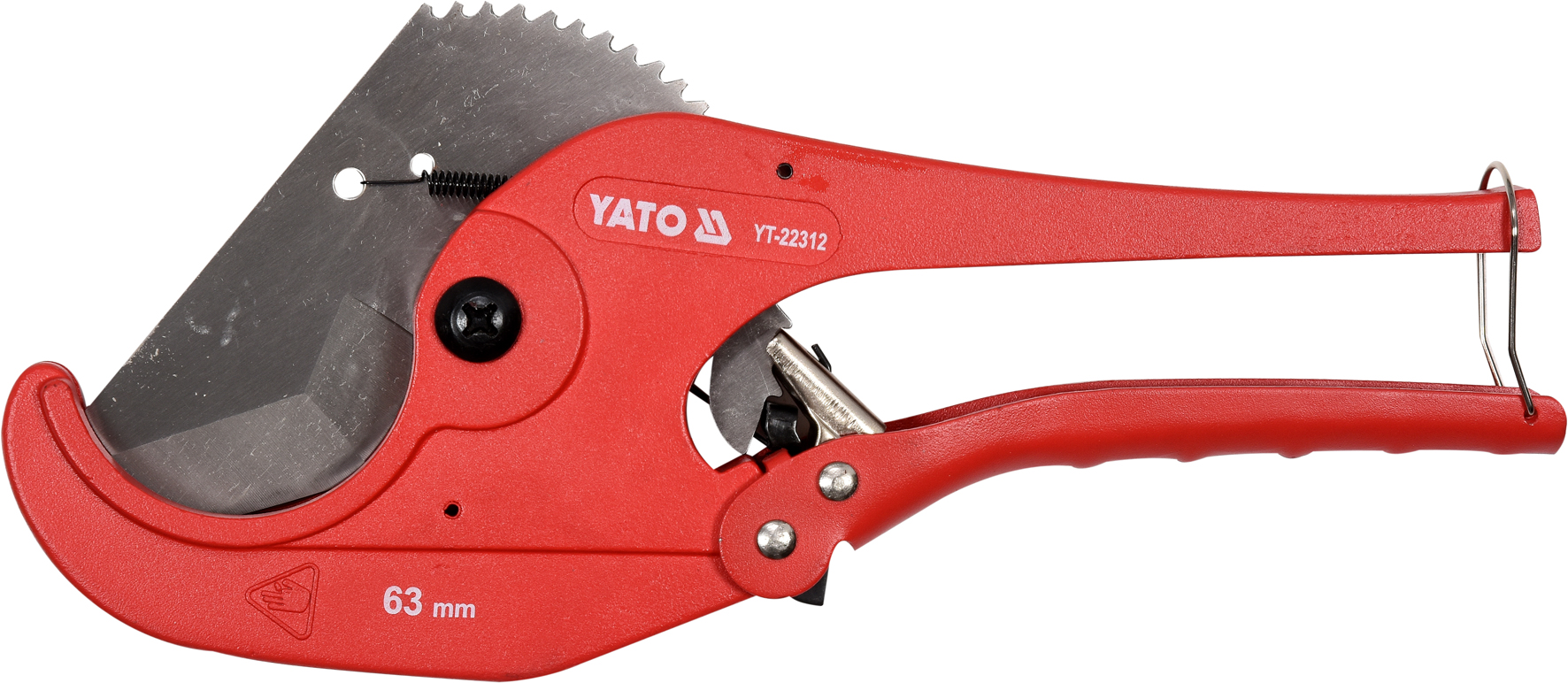 Scirssors pour tuyaux en PVC Yato YT-22312; 63 mm