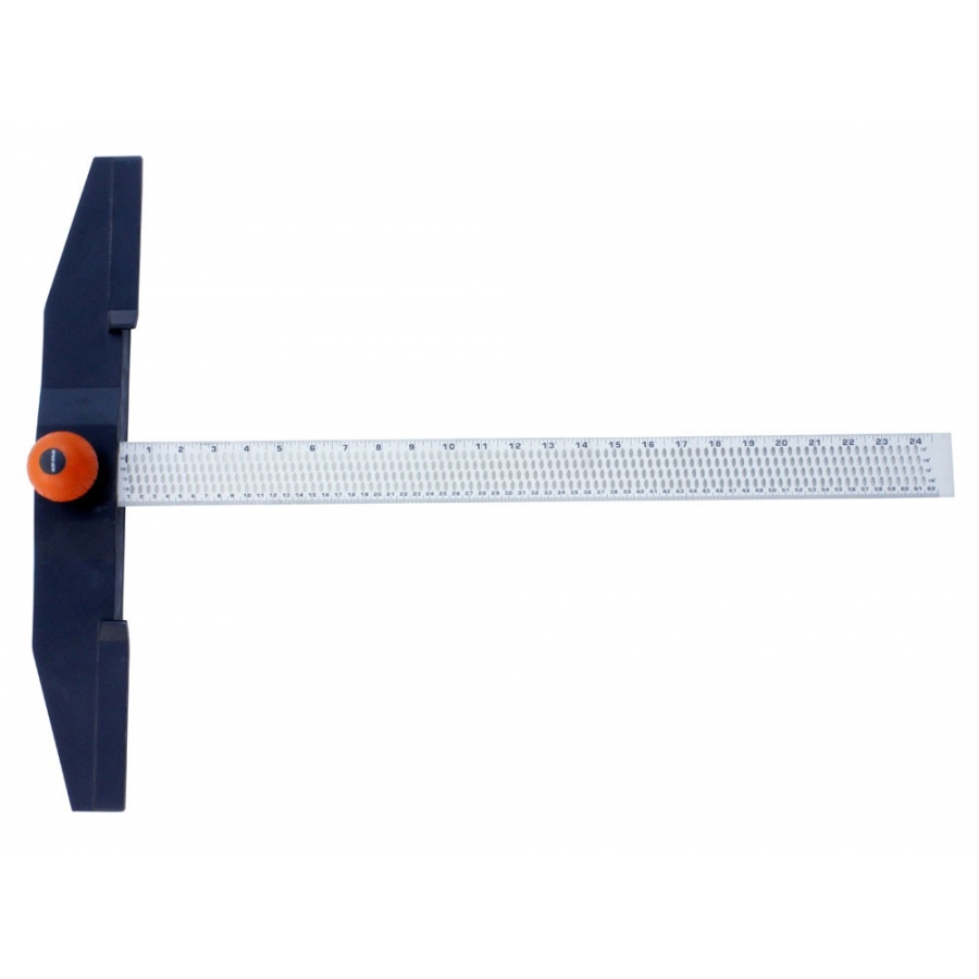 Règle en forme de T EDMA 163155; 620 mm