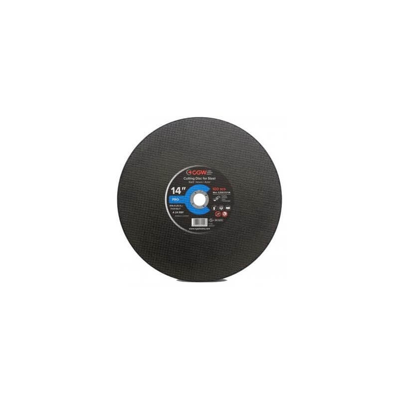 Disque abrasif CGW; 356x4,0x25,4 mm; A 24 SBF