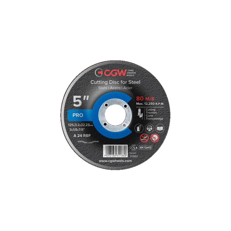 Lame de scie pour le métal CGW; 230x2,5x22,23 mm; A30 RBF