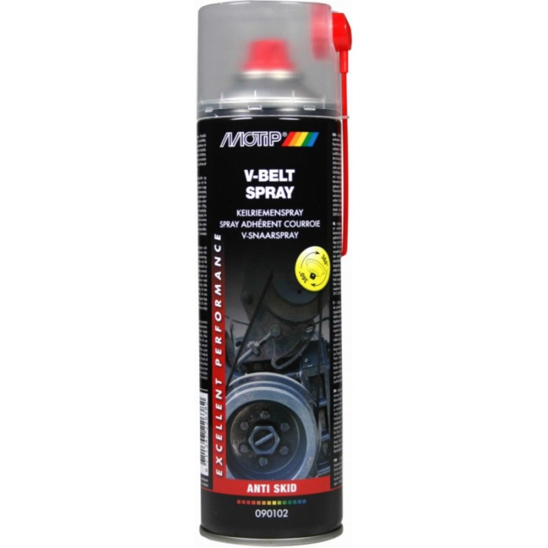 Spray augmentant le frottement de la sangle Motip V-BELT SPRAY; 500 ml