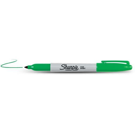 Stylo de marquage Sharpie Fine; couleur verte