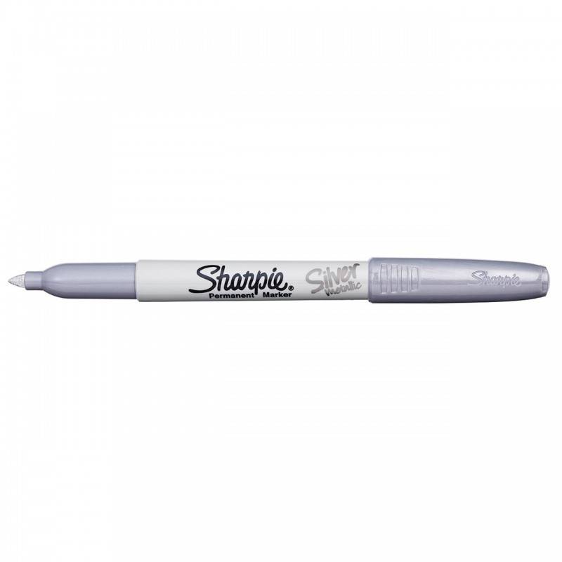 Stylo de marquage Sharpie Metalic Fine; argent