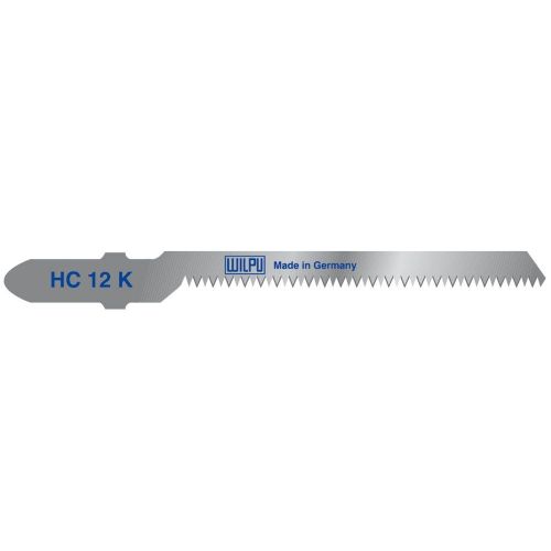 Lames pour scie sauteuse Wilpu HC 12 K; 5 unités