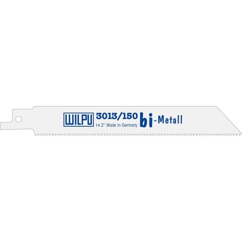 Lames scie sabre Wilpu 3013/250; 230 mm; 5 unités