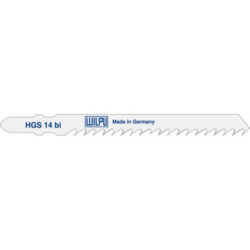 Lames pour scie sauteuse Wilpu HGS 14 bi; 5 unités