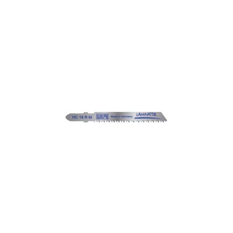 Lames pour scie sauteuse Wilpu HC 19 R bi Laminator; 5 unités