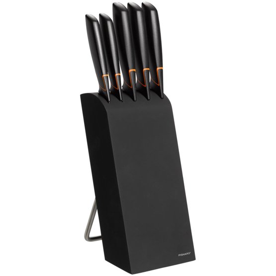5 couteaux en bloc Fiskars Edge