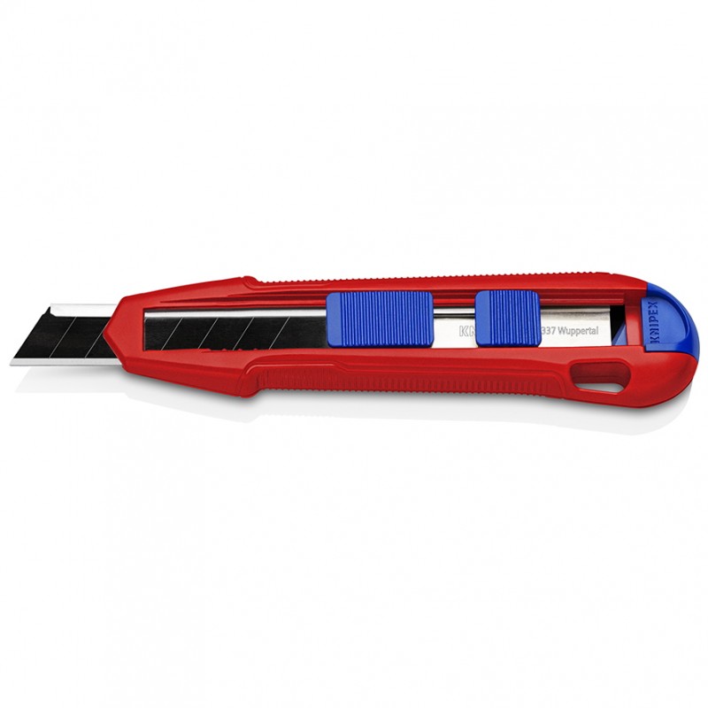 Couteau avec lames remplaçables Knipex CutiX 9010165BK; 18 mm