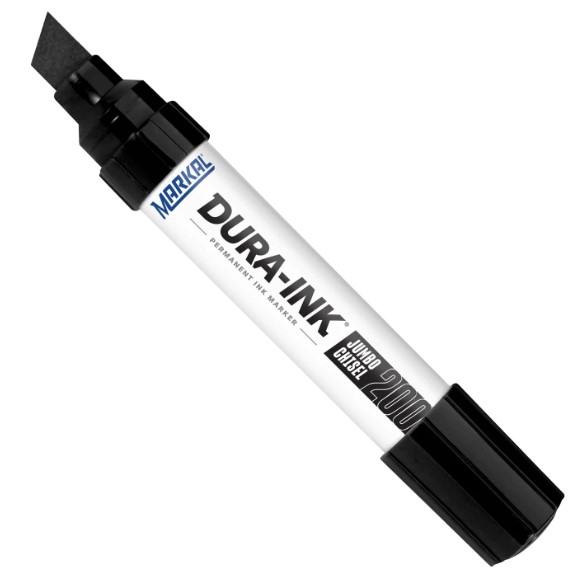 Stylo de marquage Markal DURA-INK 200; 9,5 / 16 mm; noir