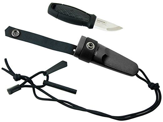 Couteau Morakniv Eldris Black Kit 12629; 143x59 mm; avec allume-feu