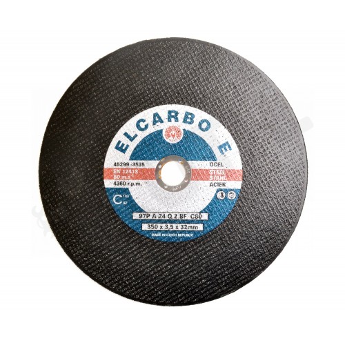 Disque abrasif Tyrolit 426073; T41; 400x3,5x32 mm; 97PA 24 Q 2 BF11 C80
