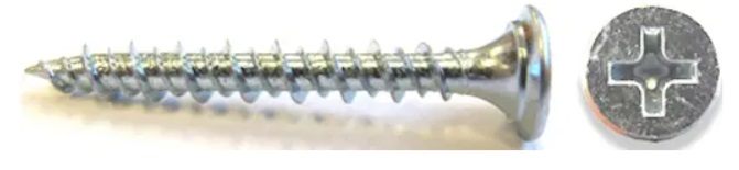 Les vis à bois Senco 39S25MC-5; PH2; 3,92x25 mm; 1000 unités