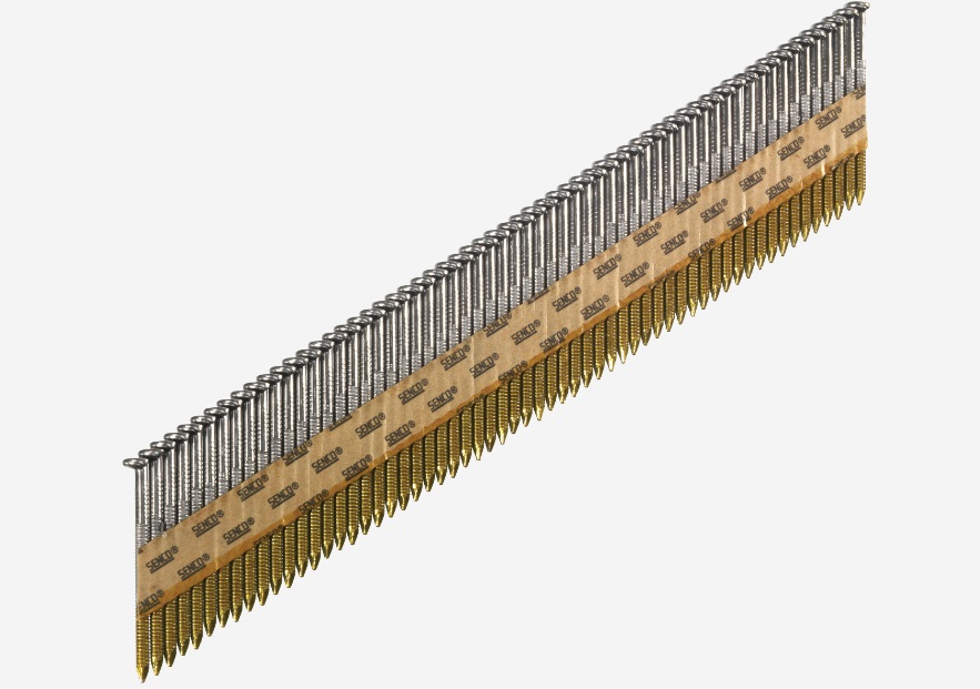 Ongle Senco GE57ASBKR; 2,87x75 mm; 34°; 2000 unités; Galvanisé à chaud