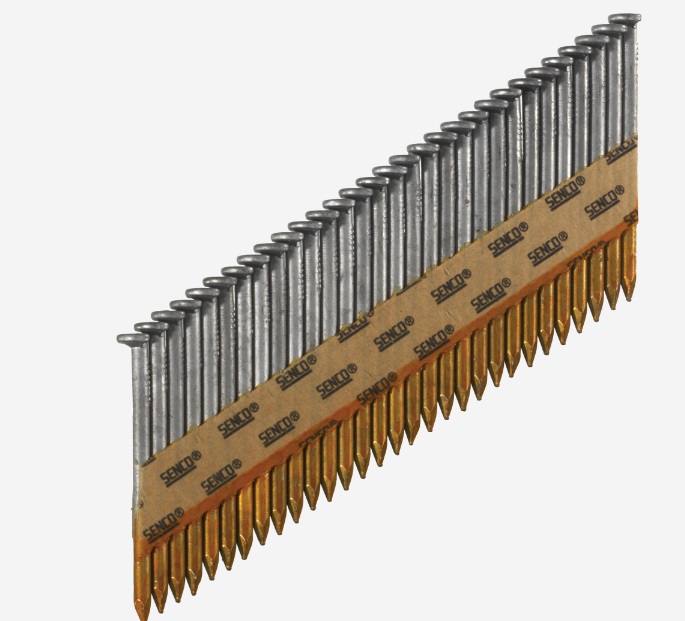 Ongle Senco GC57ASBKR; 2,87x75 mm; 34°; 2000 unités; Galvanisé à chaud