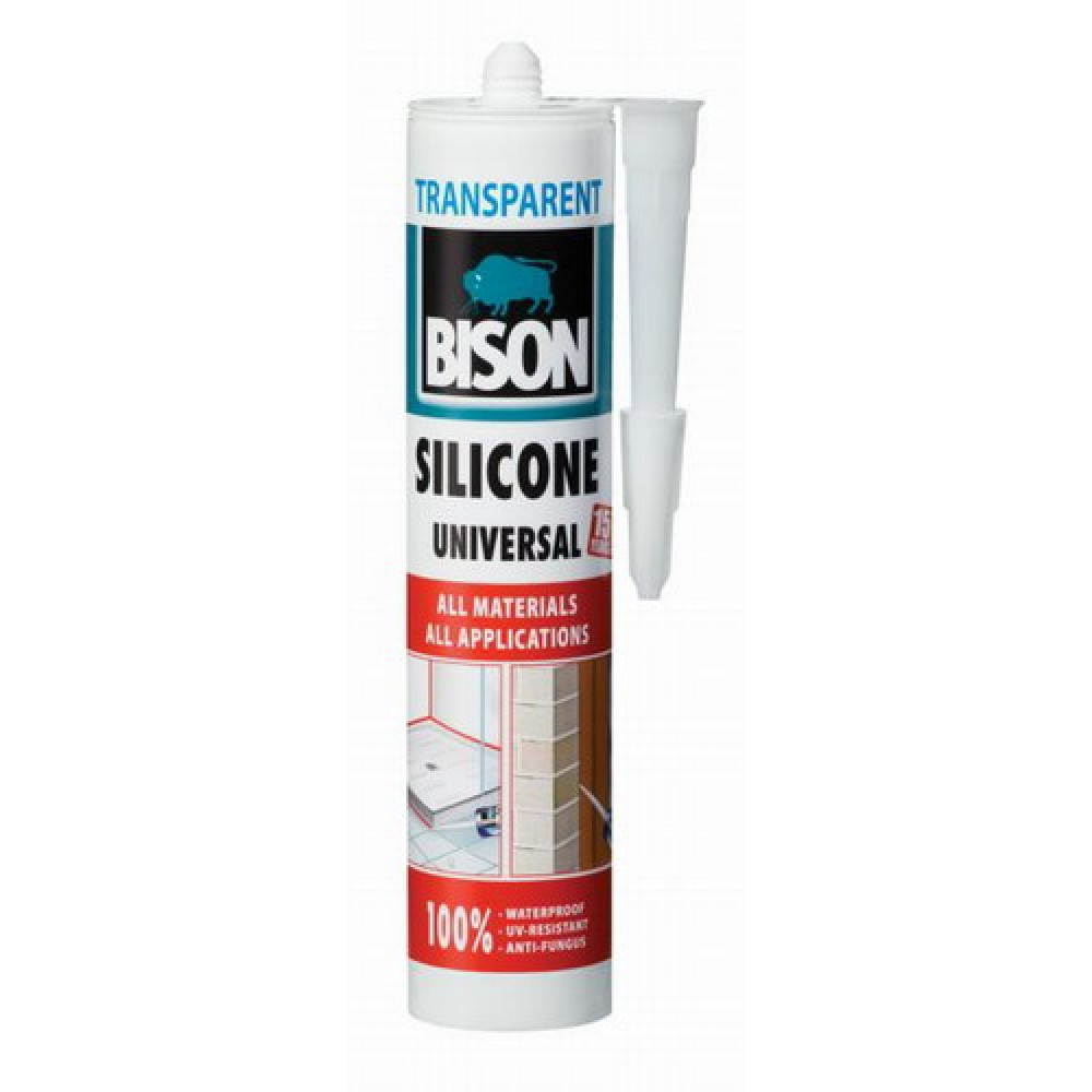 Scellant universel Bison 1591310; 280 ml; transparent