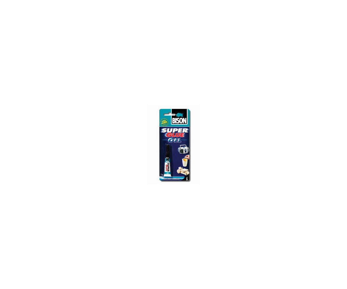 La colle Bison 6304814 super glue gel; 2 g