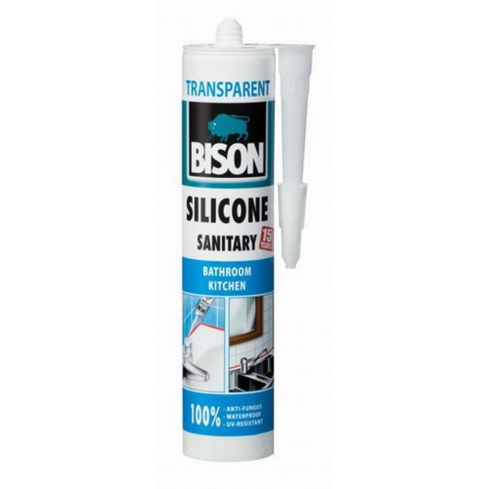Cuisines et bains hermétiques Bison 1591314 Silicone Sanitary; 280 ml; transparent
