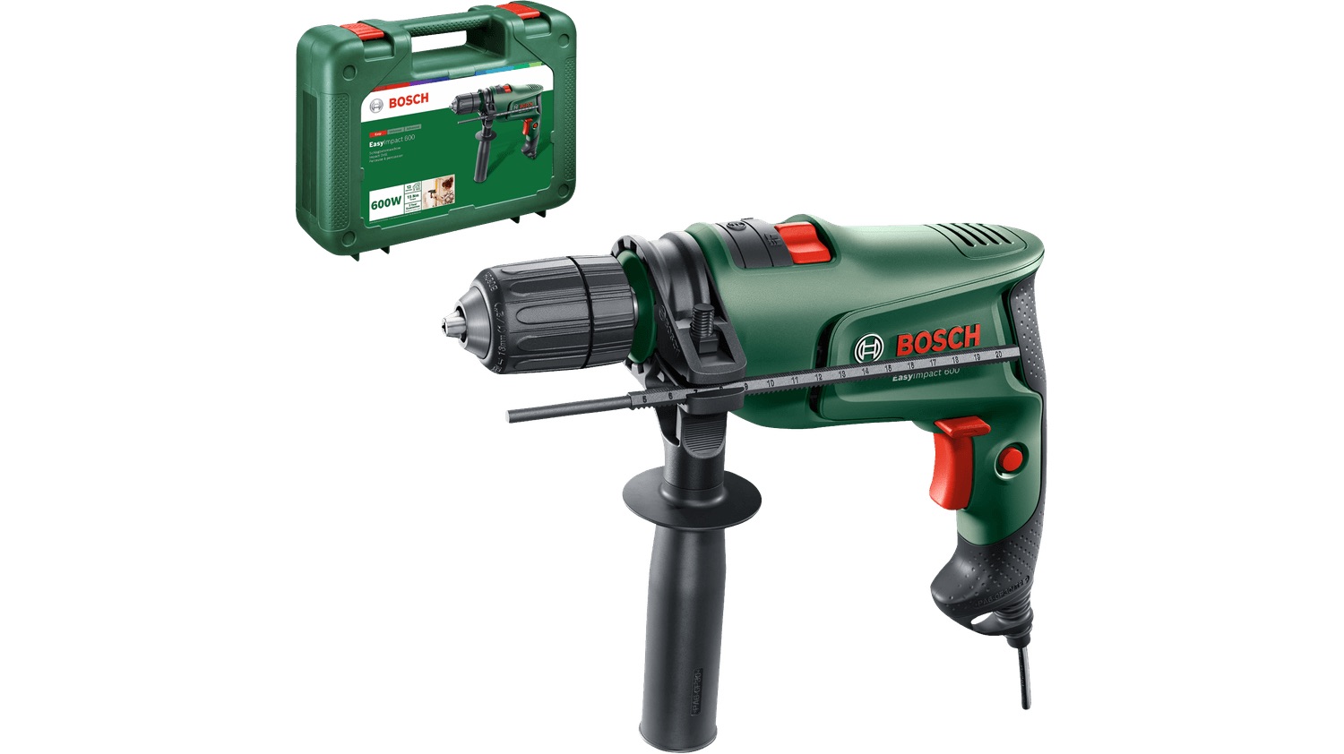 Perceuse à percussion électrique Bosch EasyImpact 600; 600 W