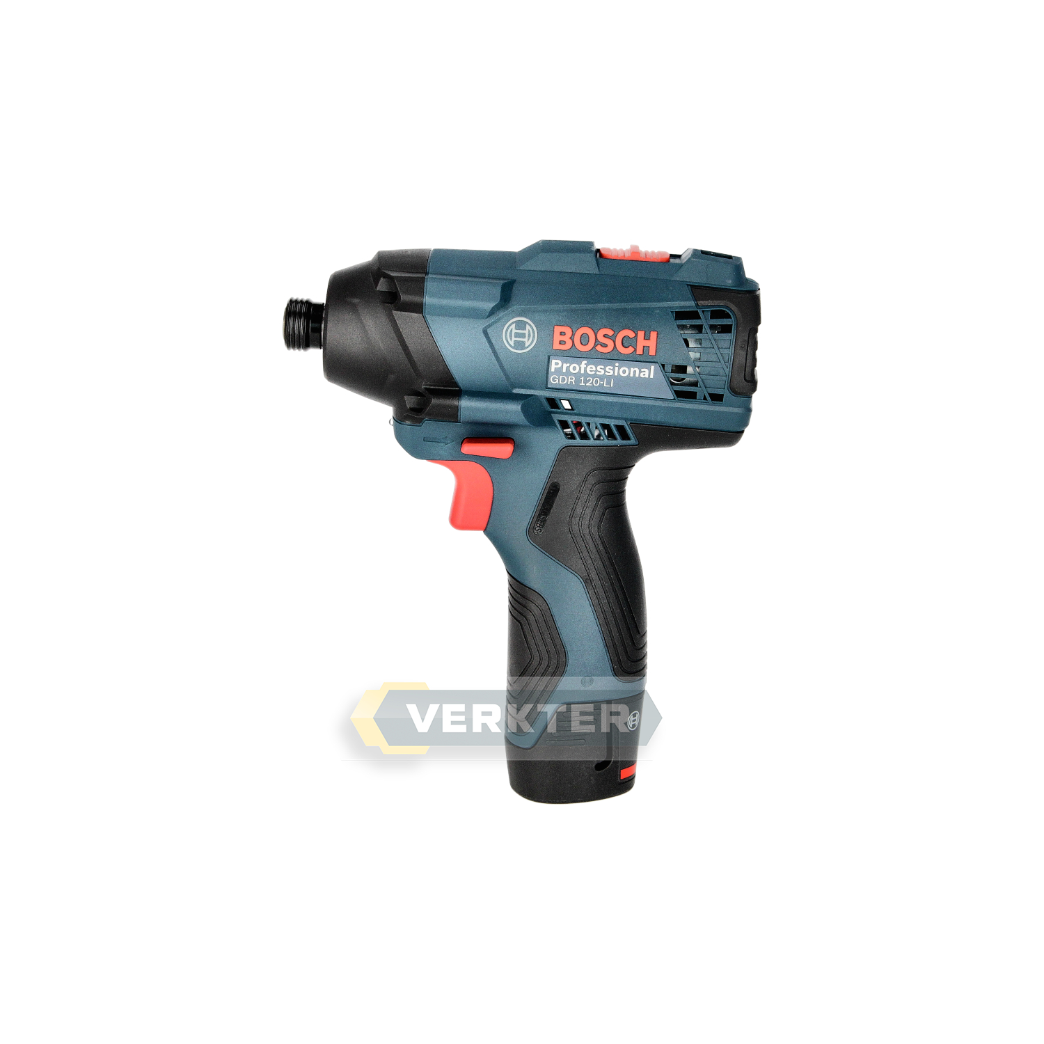 Clé à chocs Bosch GDR 120-LI; 12 V; 2x2,0 Ah accu.