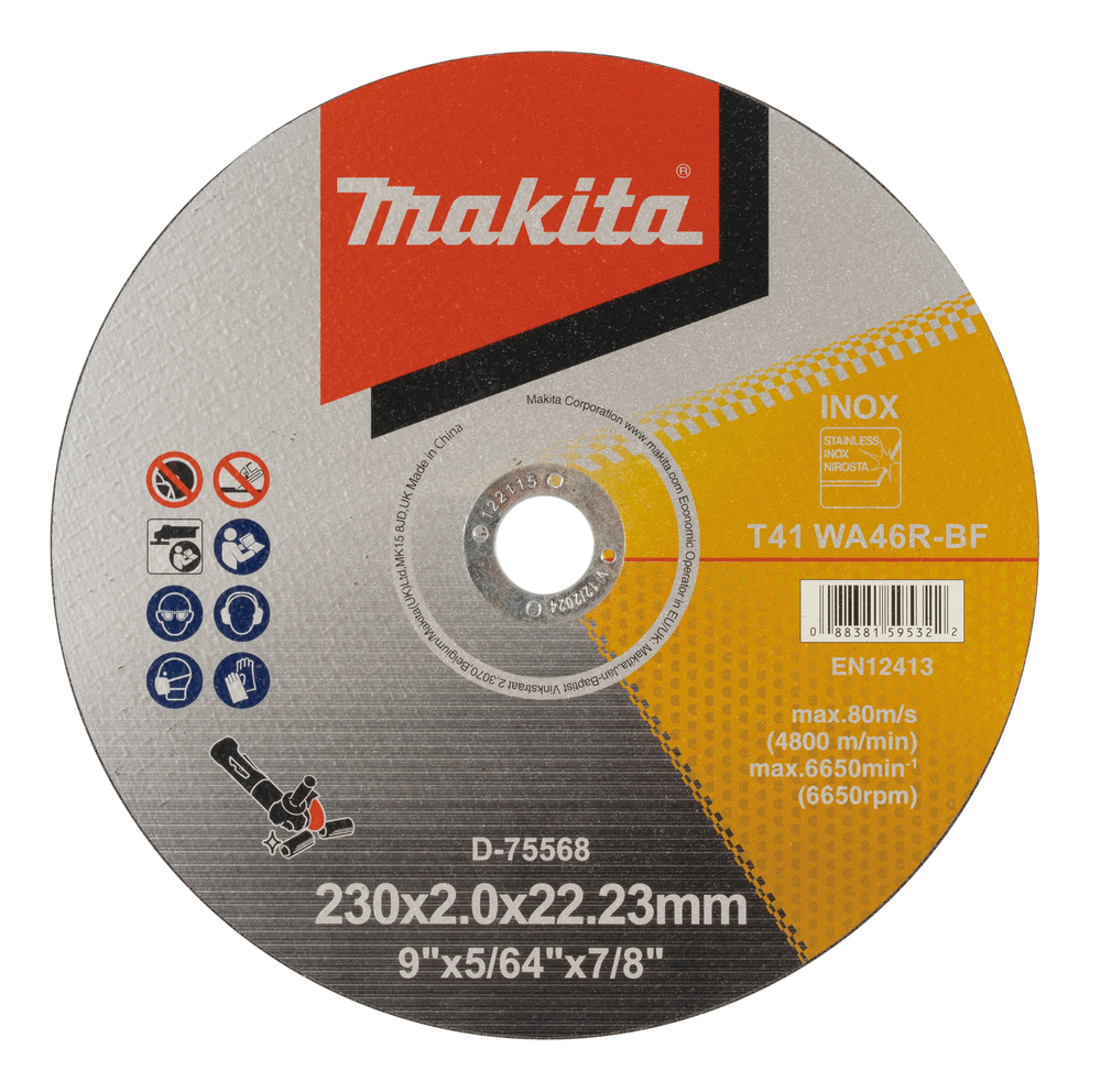 Scie circulaire Makita D-75568; 230x2,0x22,23 mm