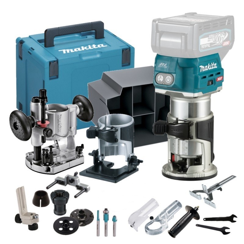 Routeur sans fil Makita RT001GZ13; 40 V (sans batterie et chargeur)