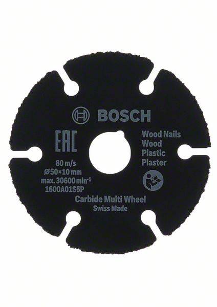 Scie circulaire Bosch 1600A01S5X; 50x1,0x10 mm