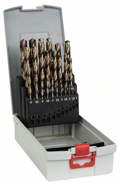 Ensemble de forets Bosch 2608587018; HSS-CO; DIN 338; 25 unités