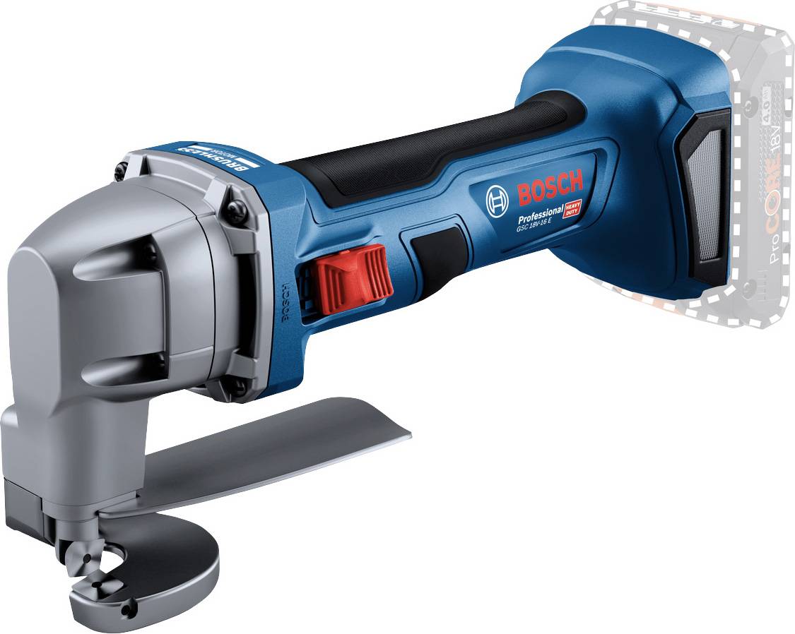 Cisaillement sans fil Bosch GSC 18V-16 E; 18 V (sans batterie et chargeur)