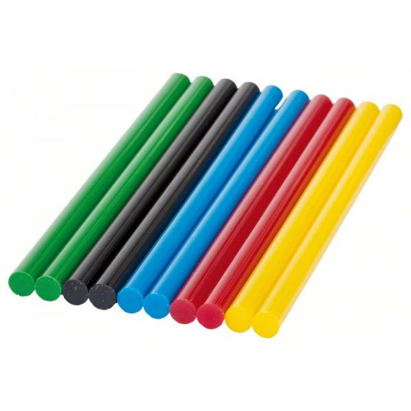 Bâton de colle Bosch 2609256D30; 7x150 mm; 10 pièces; coloré