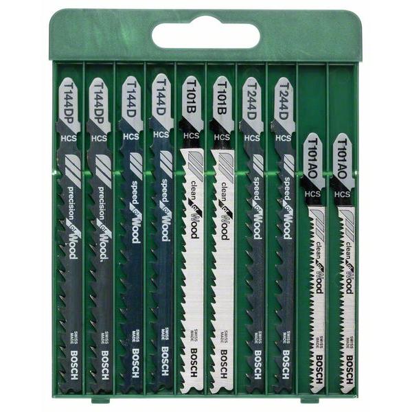 Jeu de scies Bosch 2609256744; 10 unités