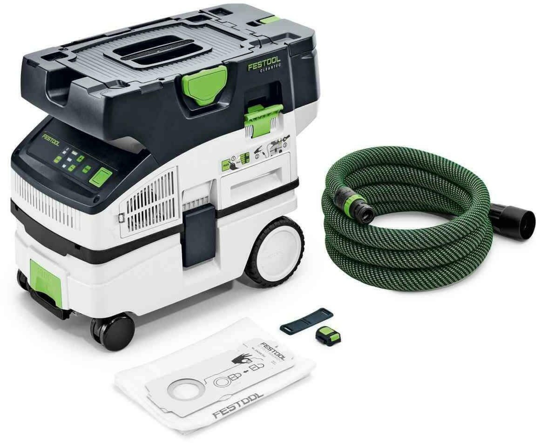 Aspirateur sans fil Festool CLEANTEC CTLC MINI I-Basic; 18 V (sans batterie et chargeur)