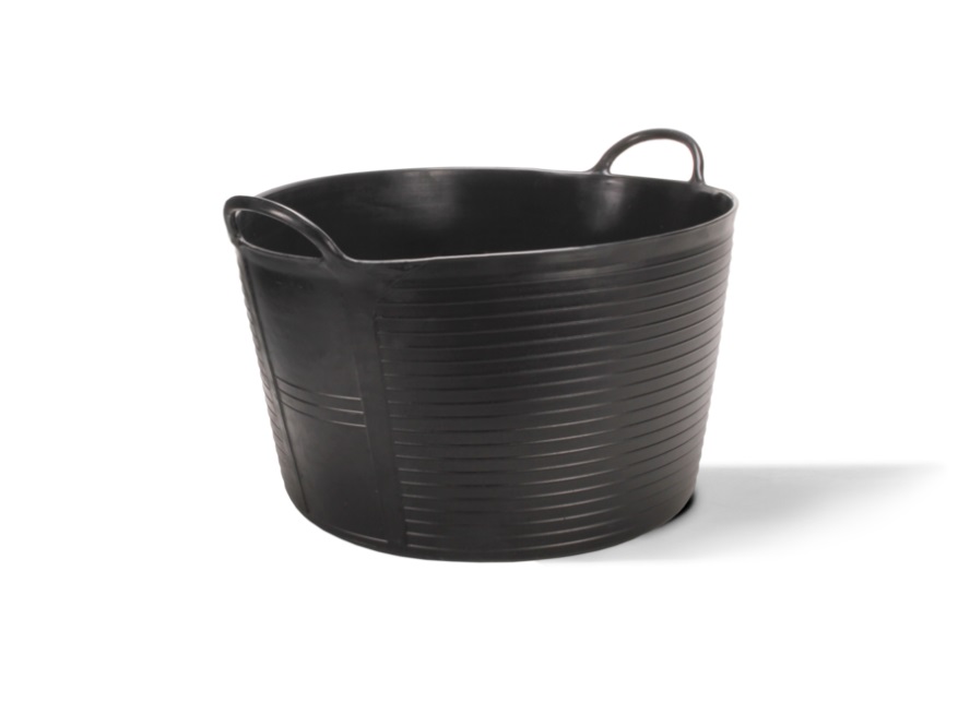 Seau Rubi Flextub black No.4; 55 l