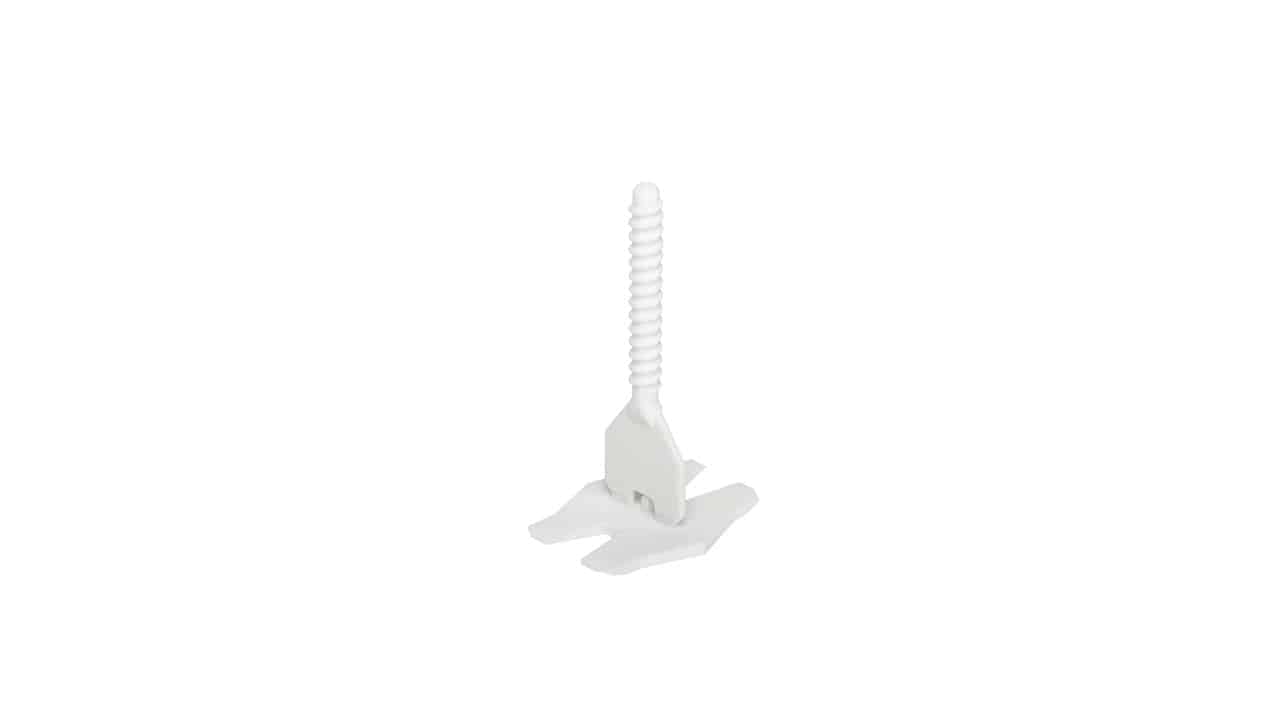 Indicateur de niveau de carrelage Rubi CYCLONE L.S. T BASE; 1,5 mm; 100 unités