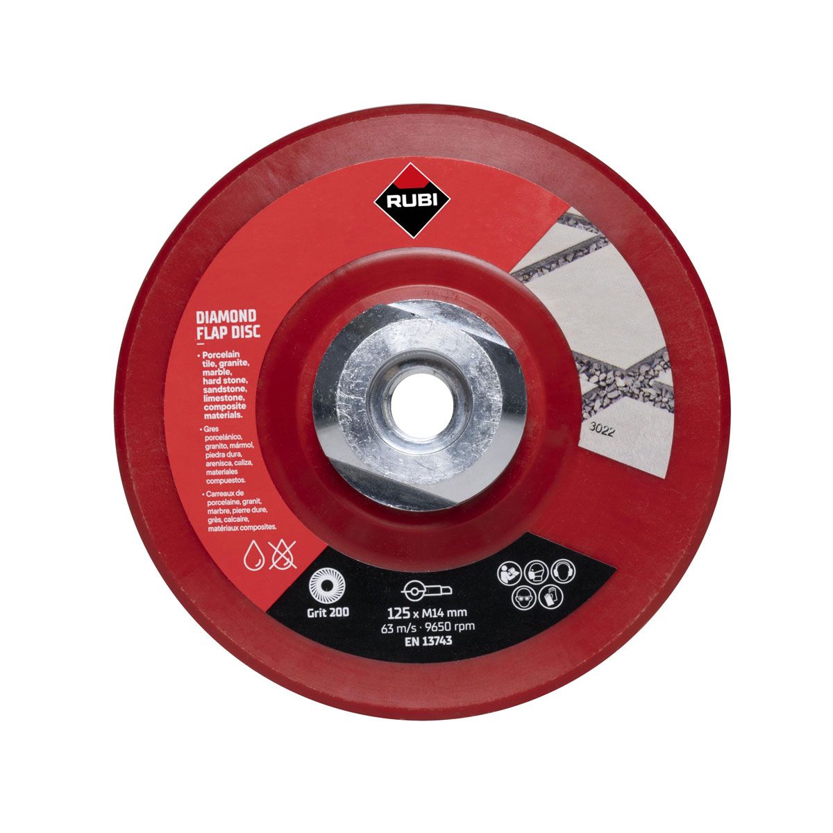 Disque a meuler diamant Rubi 32939; 125 mm