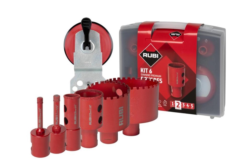 Jeu de scie Rubi PREMIUM DRYGRES 51929; 6 unités