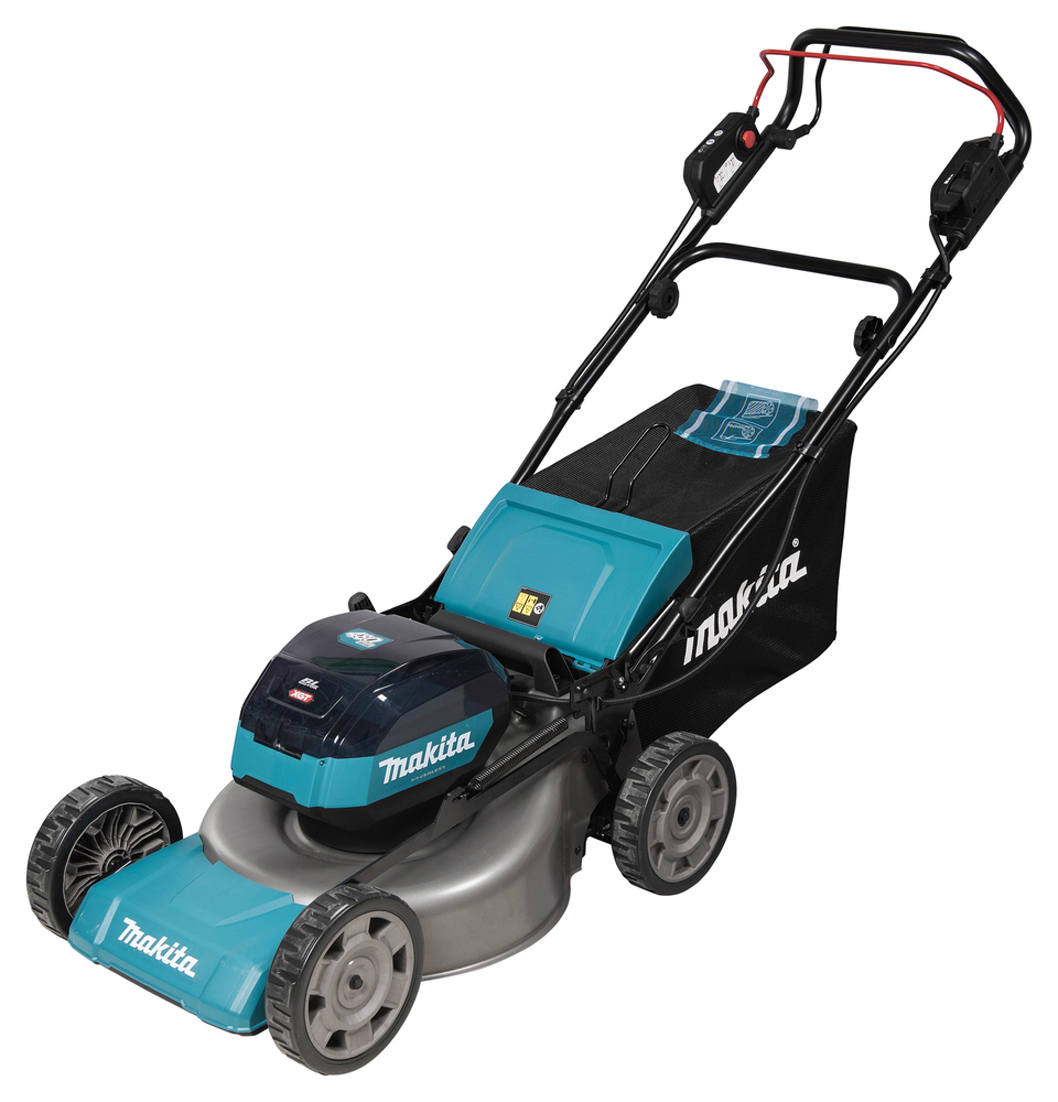 Tondeuse à gazon automotrice sans fil Makita LM001GT202; 40 V; 2x5,0 Ah accu.