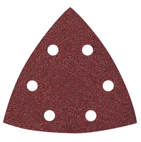 Papier de verre pour ponceuse delta Klingspor; PS 22 K; 96 mm; K60; 5 unités