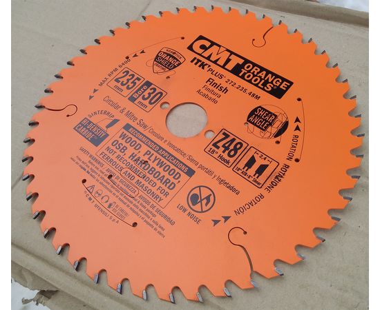 Lame de scie CMT 272; 235x2,4x30,0 mm; Z48; 18°