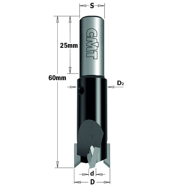 Fraiser CMT 515.412.11, 90°;  D=4/12, RH